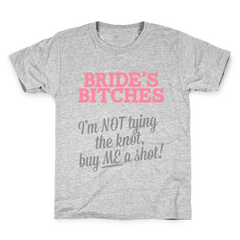 Bride's Bitch (Tank) Kids T-Shirt