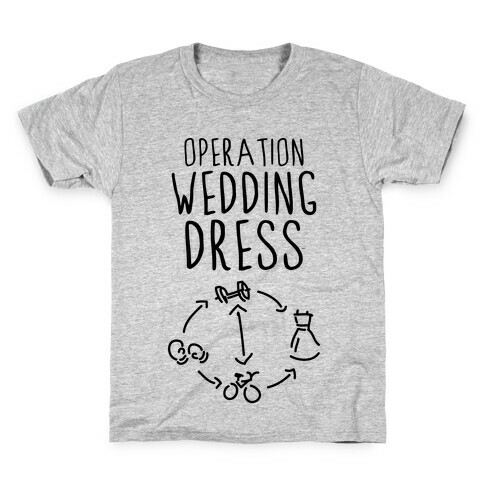 Operation Wedding Dress (Tank) Kids T-Shirt