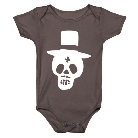 Skull Groom Baby One-Piece