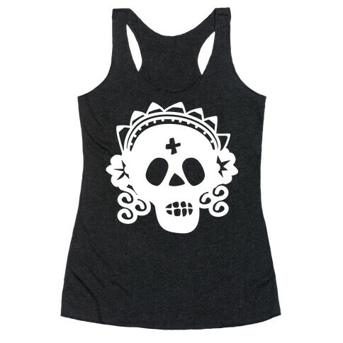 Skull Bride Racerback Tank Top