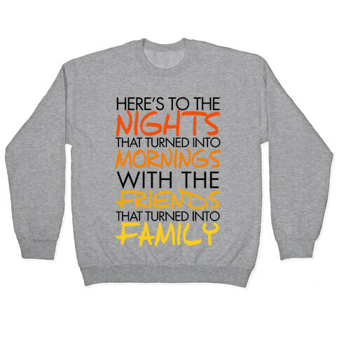 Here's to the Nights Pullover