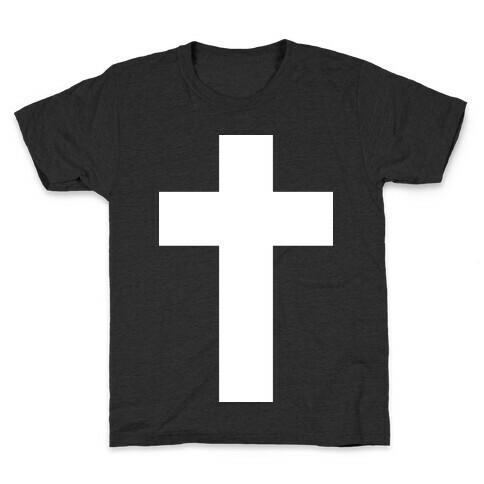 White Cross (Vintage) Kids T-Shirt