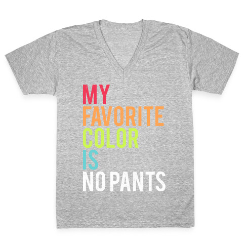 Favorite Color V-Neck Tee Shirt