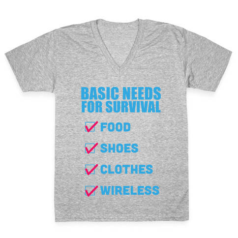 Basic Needs V-Neck Tee Shirt