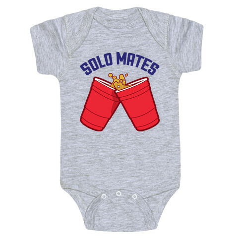 Solo Mates (Red) Baby One-Piece