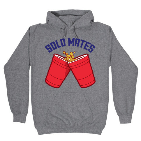 Solo Mates (Red) Hooded Sweatshirt