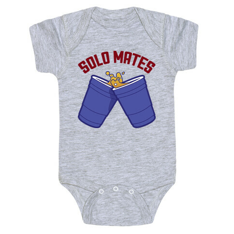 Solo Mates (Blue) Baby One-Piece