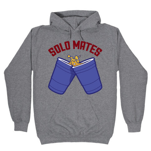 Solo Mates (Blue) Hooded Sweatshirt
