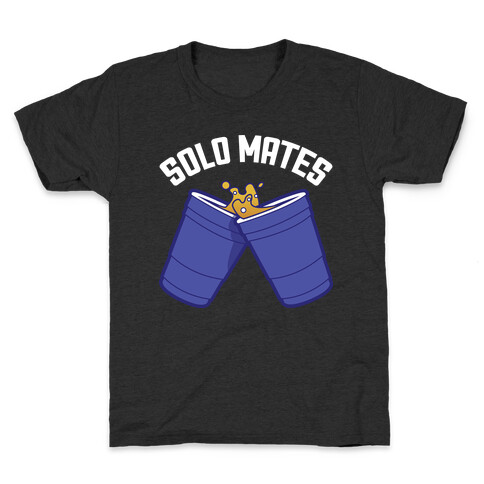 Solo Mates Dark (Blue) Kids T-Shirt