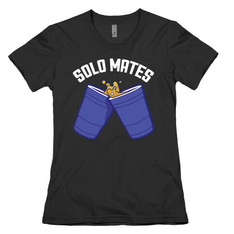 Solo Mates Dark (Blue) Womens T-Shirt