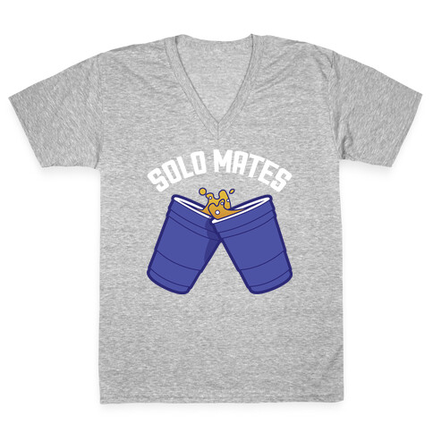 Solo Mates Dark (Blue) V-Neck Tee Shirt