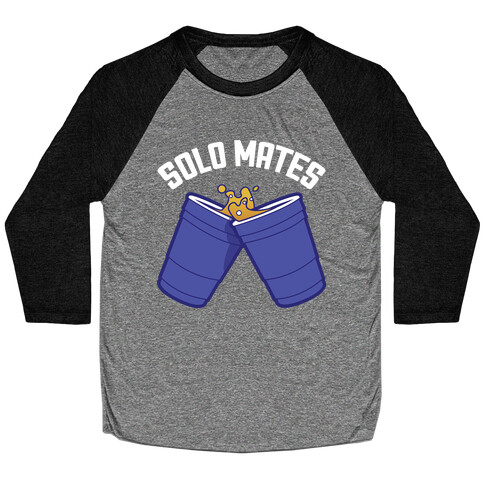 Solo Mates Dark (Blue) Baseball Tee