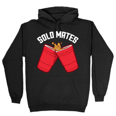 Solo Mates Dark (Red) Hooded Sweatshirt