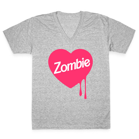 Zombie Doll V-Neck Tee Shirt