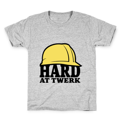 Hard At Twerk Tank Kids T-Shirt