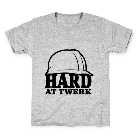 Hard At Twerk Neon Kids T-Shirt