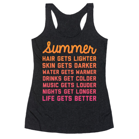 Summer Time Racerback Tank Top