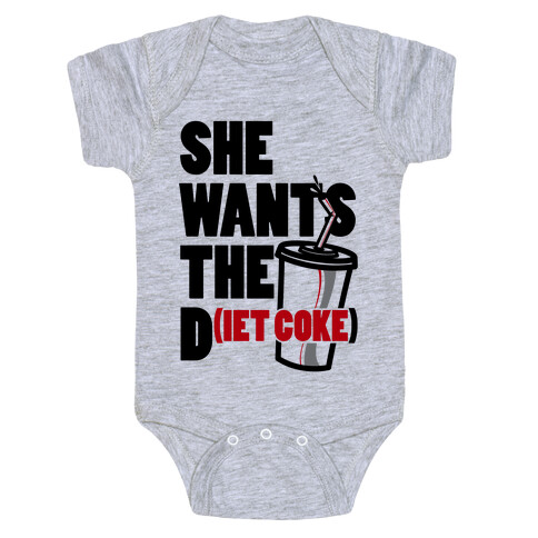 She Wants The D(iet Coke) Baby One-Piece