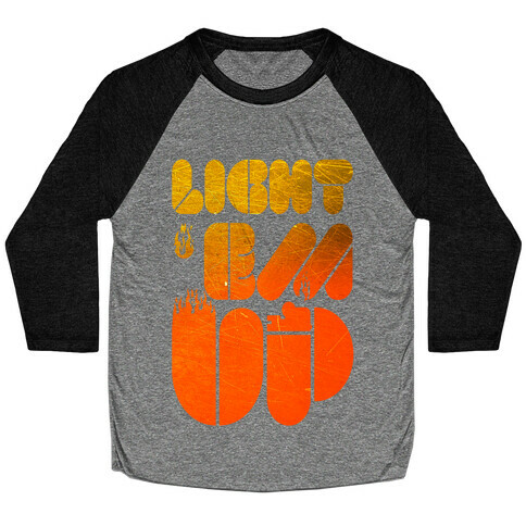 Light 'Em Up Baseball Tee