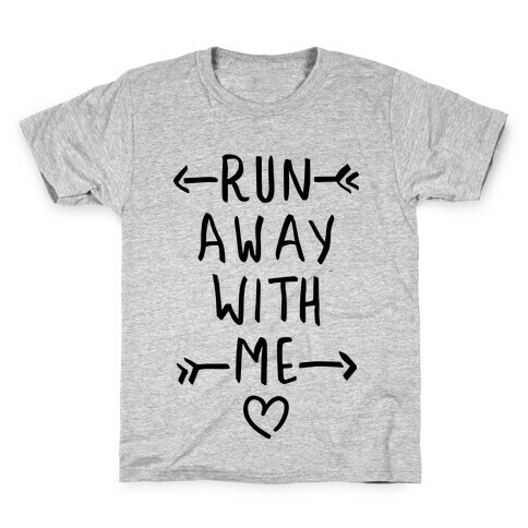 Run Away With Me (Tank) Kids T-Shirt