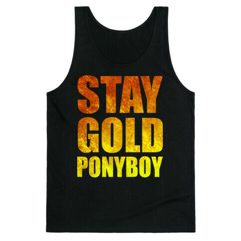 Stay Gold Tank Top