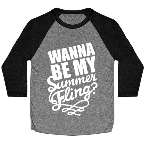 Summer Fling (Dark Tank) Baseball Tee