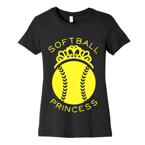 Softball Princess (Tank) Womens T-Shirt