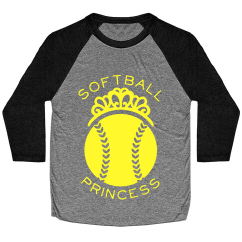 Softball Princess Baseball Tee