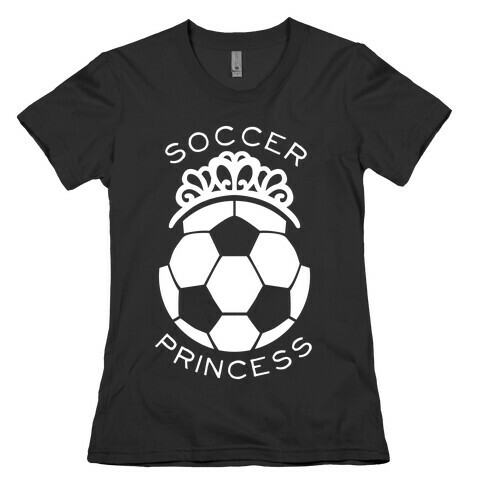 Soccer Princess (Tank) Womens T-Shirt
