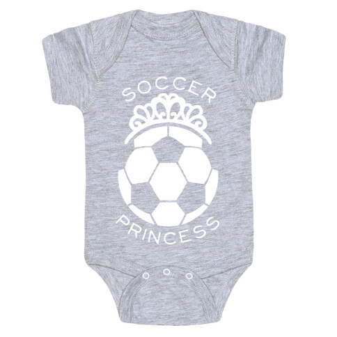 Soccer Princess Baby One-Piece