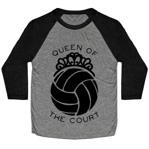 Queen Of The Court (Tank) Baseball Tee