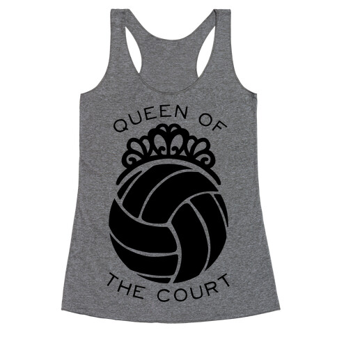 Queen Of The Court (Tank) Racerback Tank Top