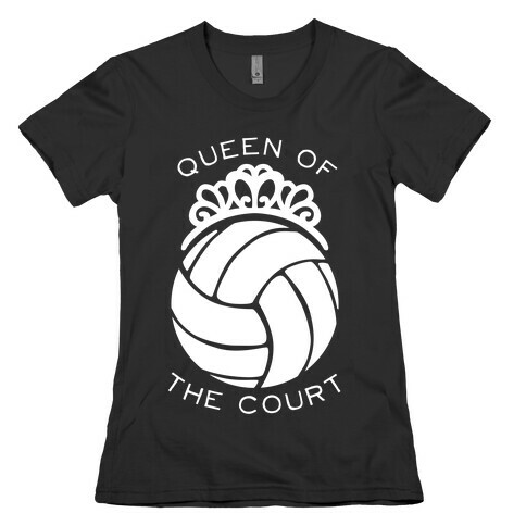 Queen of the Court (Dark Tank) Womens T-Shirt