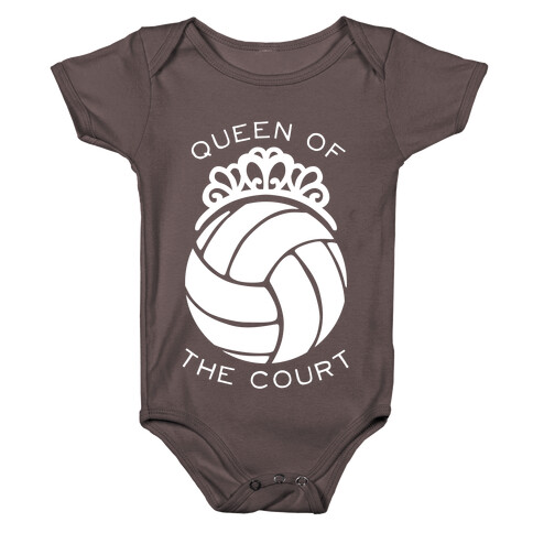 Queen of the Court (Dark Tank) Baby One-Piece