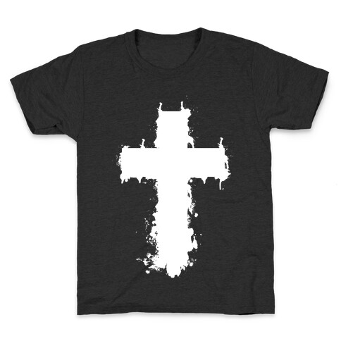 Splatter Cross Kids T-Shirt