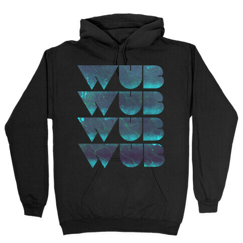 Wub Wub Wub (Dark) Hooded Sweatshirt