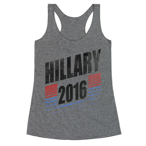 Hillary Clinton 2016 Racerback Tank Top