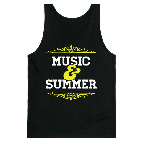 Music & Summer Tank Top