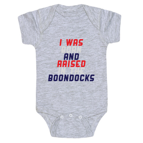 Born and Raised Baby One-Piece