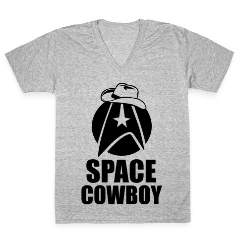 Space Cowboy V-Neck Tee Shirt