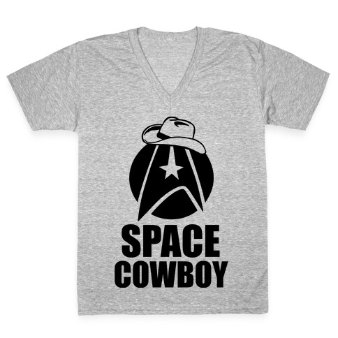 Space Cowboy V-Neck Tee Shirt