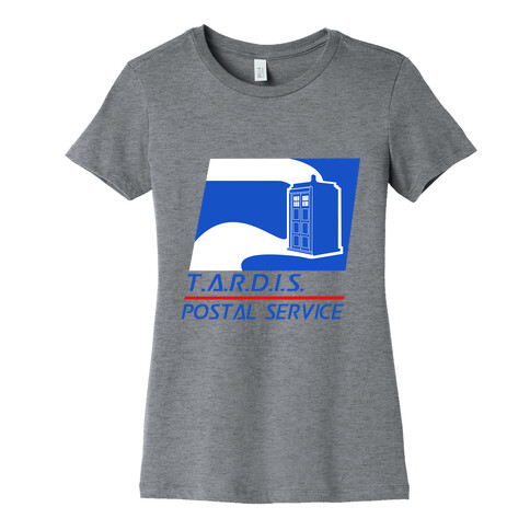 TARDIS Postal Service Womens T-Shirt