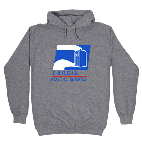 TARDIS Postal Service Hooded Sweatshirt