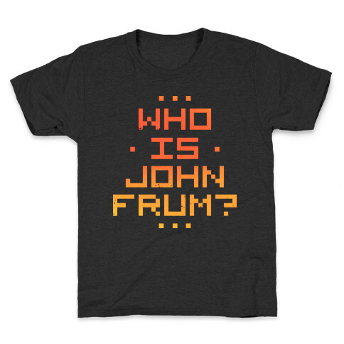 Who Is John Frum Kids T-Shirt