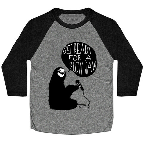 Slow Jam Baseball Tee