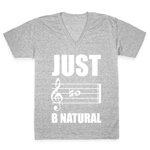 Just B Natural V-Neck Tee Shirt