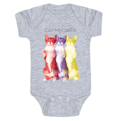 Cat Meower Baby One-Piece