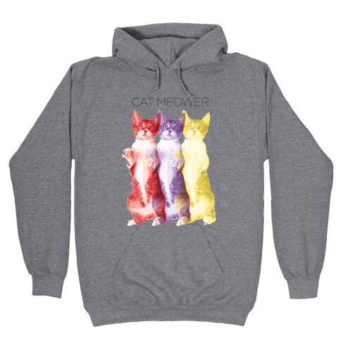 Cat Meower Hooded Sweatshirt