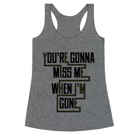 Miss Me Racerback Tank Top