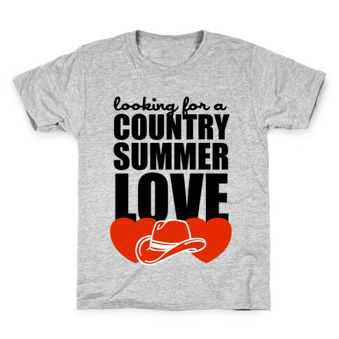 Country Summer Love (Tank) Kids T-Shirt